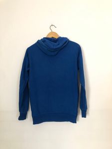 Blue Printed Sweatshirt (Women’s)