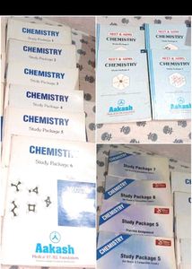 14 Aakash Chemistry Study Packages Set