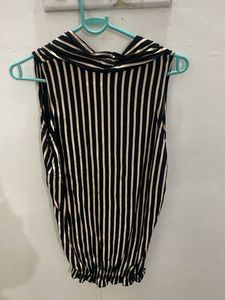 Striped Sleeveless Top