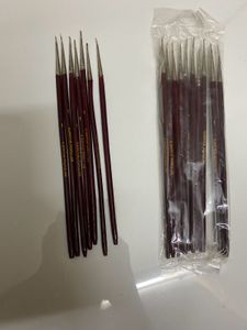 Ajantha Popular Wooden Paint Brush Combo Of 12
