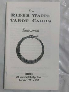 The Original Rider Waite Tarot Deck