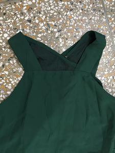 Elegant Green Midi Dress