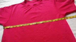 Vibrant Pink Textured T-Shirt