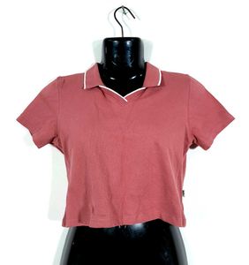 Pink Crop Top