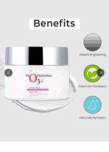 O3+D -TAN Face Pack for Tann Removal & Glowing Ski