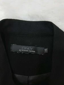 Black Asymmetrical Zip Jacket