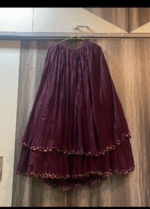 Elegant Purple Lehenga Choli Set
