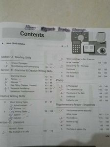 Oswaal Books CBSE Class 11 English Core