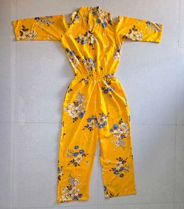 Floral Jumpsuit
