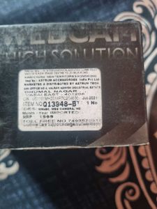 High solution Webcam