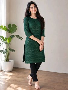 Elegant Green Kurta