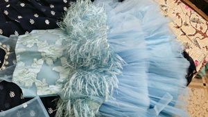 Baby Blue  frock new