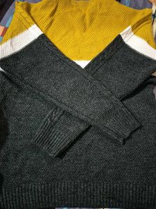 Mustard Knitted Sweater
