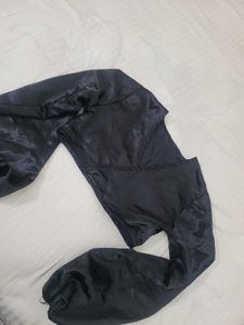 Satin shrug