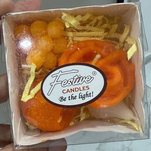 Decorative Indian Sweets Shaped Candles