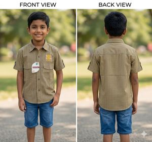 Boys halfsleeves shirt