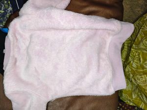 2 Cute Pink Bunny Sweatshirt