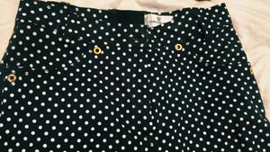 Very Beautiful Net Top With Dot Print Trouser