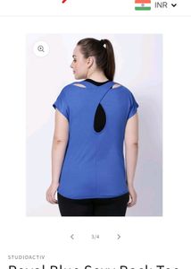 Studioactiv Blue Sexy Tshirt
