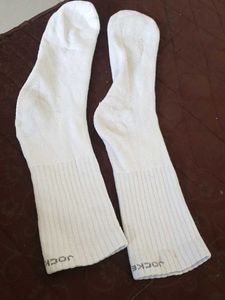 Jockey White Crew Socks