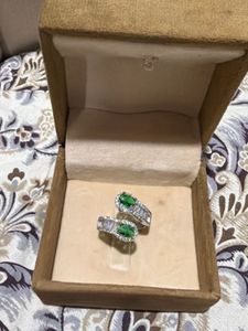 one piece Sparkling  Diamond Rings antitarnish