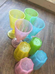 High Quality Set of 8 Mini Glasses