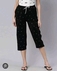 Polka Dot Capri Pants