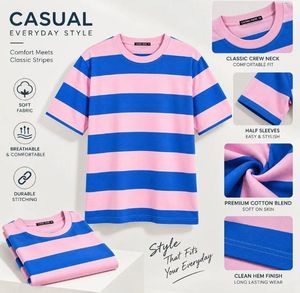 Striped oversized T-Shirt
