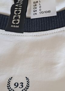 Exclusive White H&amp;M Crop Top