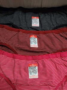 Comfortable Striped Briefs - Pack of 3