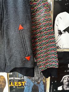 Cabbeen Textured Bomber Jacket