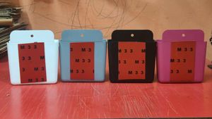 Wall Mounted Storage Bins - Set of 4