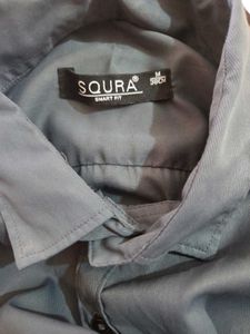 Men's Grey Long Sleeve Shirt