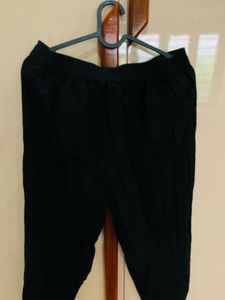 Black Bottom  Straight Pants
