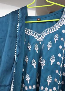 Elegant Embroidered Kurta set.