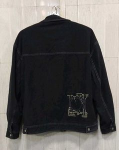 Men’s XL Premium Black Denim Jacket
