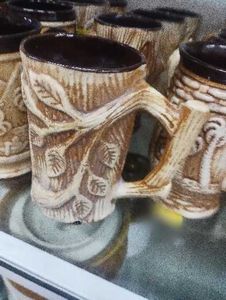 Goa/Wood Themed Ceramic Mug