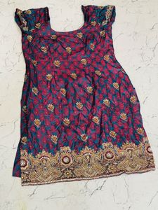 Embroidered Fabric Piece