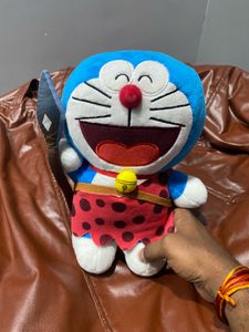 Cute Doraemon Caveman Plush Toy