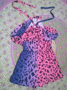 Cute Leopard Print Romper