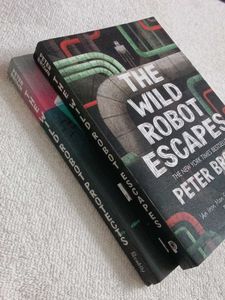 The Wild Robot Book Series by Peter Brown 2 Boo