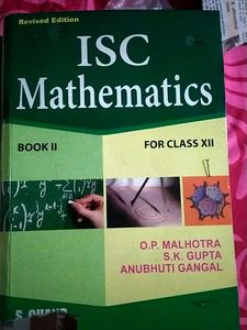 AIsc Mathematics Class 12th By Op Malhotra