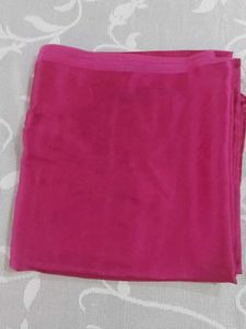 Vibrant Rani Pink Satin Silk Dress Material