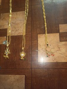 Gold Plated Necklace Set
