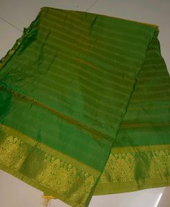Green Pattu Saree