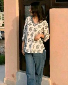 Stylish Printed Kurta