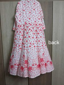 Pink Floral Kurta with legging