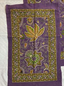 Vibrant Paisley Print Cotton Pillow covers