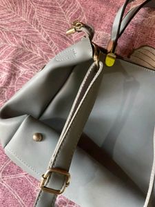 light sky blue colour purse