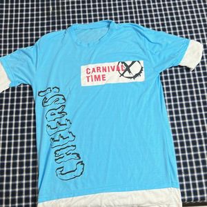 Blue 'Carnival Time' Graphic Tee